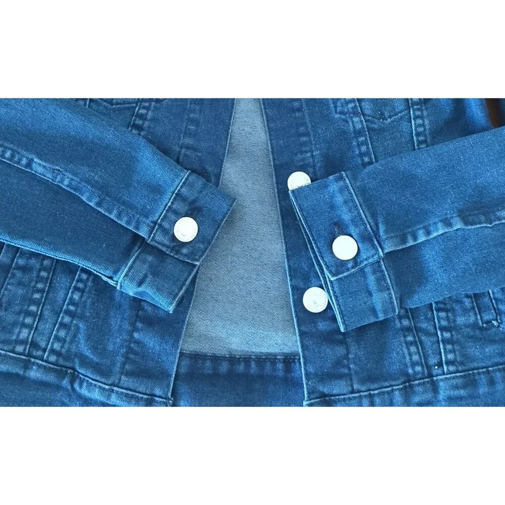 LEVI'S Youth Boy/Girls Denim Jean Jacket size Small 8/10 122-128cm EUC